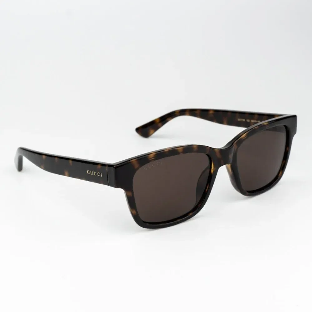 NEW Gucci GG1716S 002 Havana Brown Square Unisex Sunglasses